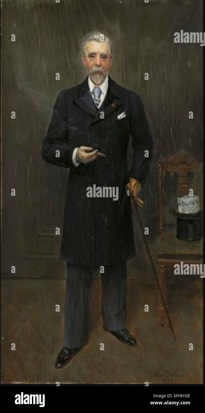 . Portrait de Sir Campbell Clarke 433 Portrait de Sir Campbell Clarke Banque D'Images