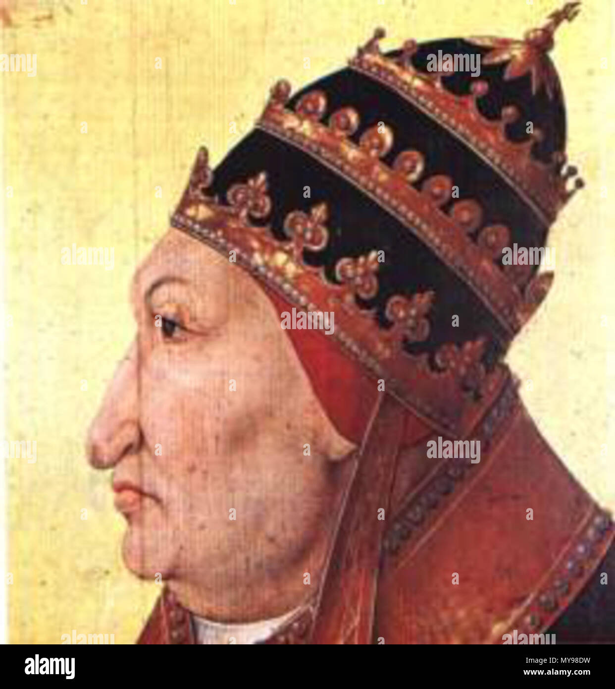 . Anglais : Alexandre VI . 16e siècle. Inconnu 30 Alessandro VI Banque D'Images