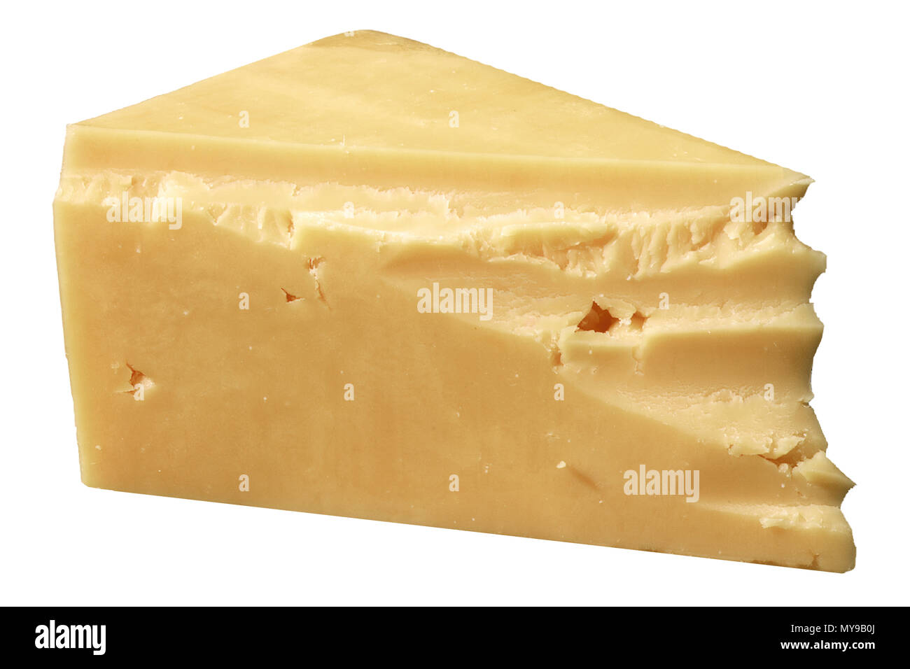 Cale de fromage jaune Banque D'Images