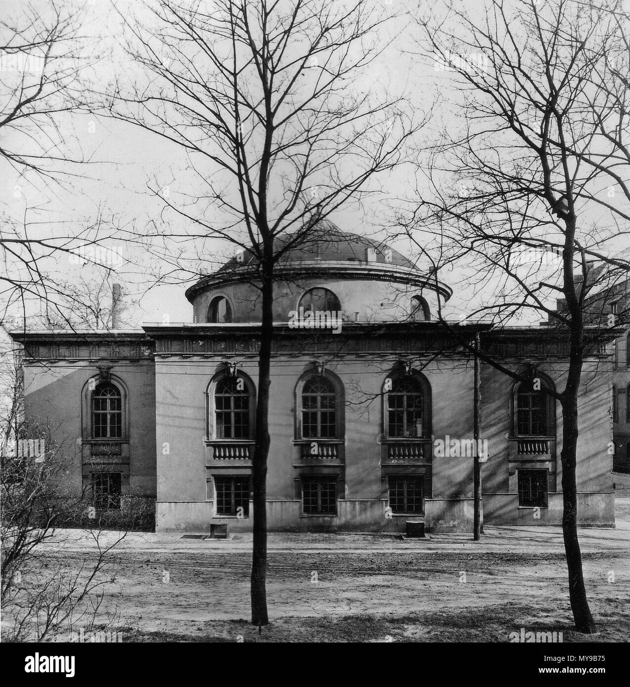 . Anatomisches Theater der Tierärztlichen Hochschule Berlin. Frühklassizistisches Bauwerk von 1789/90, Architekt : Carl Gotthard Langhans. 1909. Königlich Preußische. Meßbildanstalt 38 Anatomisches Theater Berlin 1909 Banque D'Images