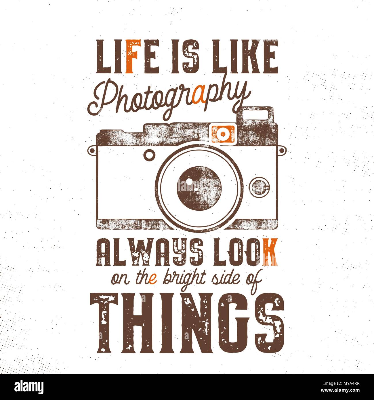 Always Look On The Bright Side Of Life Traduction Always look on the bright side of life Banque d'images vectorielles - Alamy