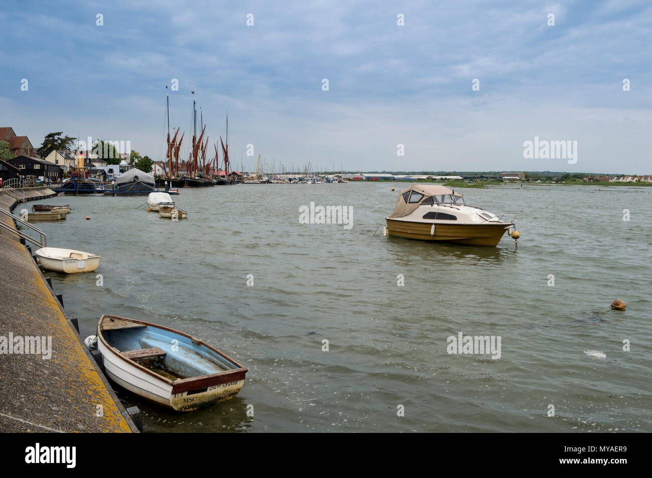 Maldon, Essex, Royaume-Uni. Banque D'Images