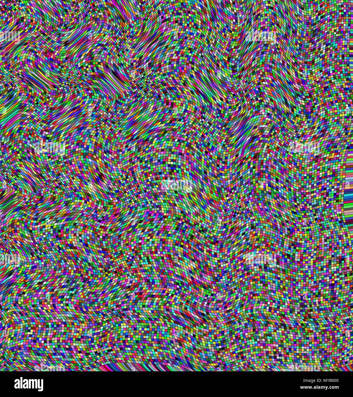 Impression couleur abstrait Illustration de Vecteur