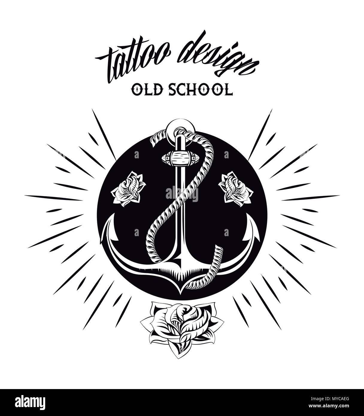 Tattoo studio design Illustration de Vecteur