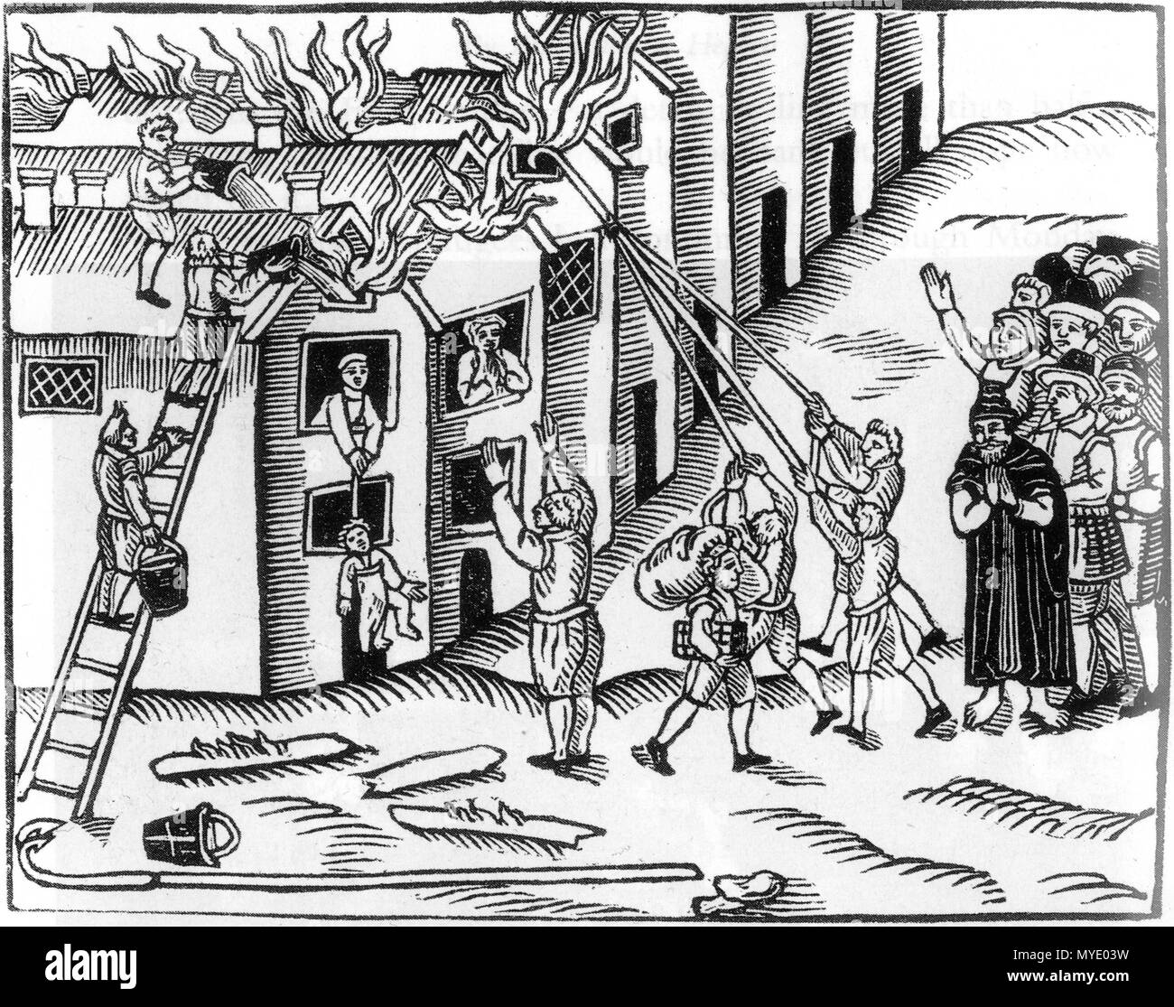 180 Firehooks.1612 Banque D'Images