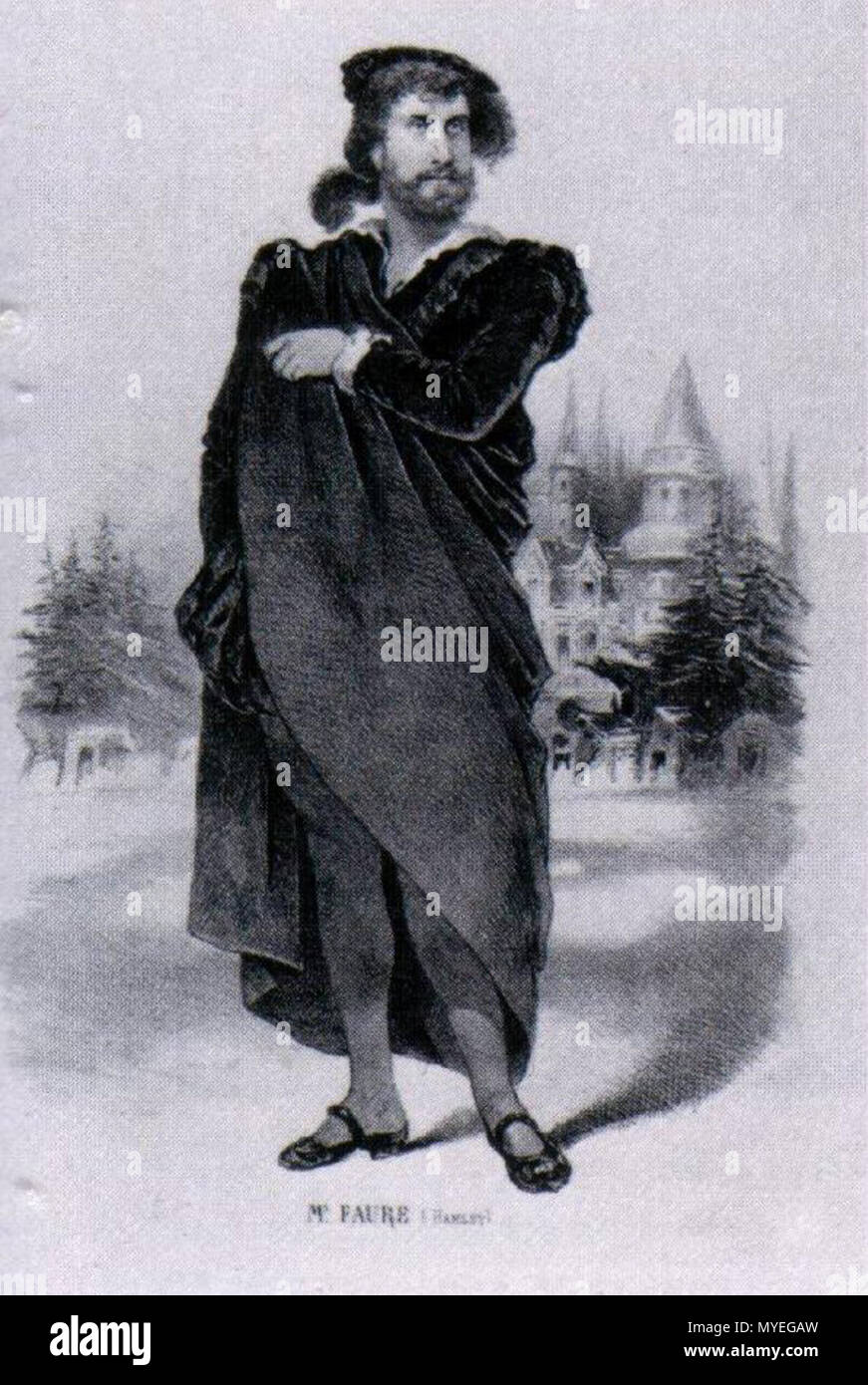 175 Fauré som Hameau Banque D'Images