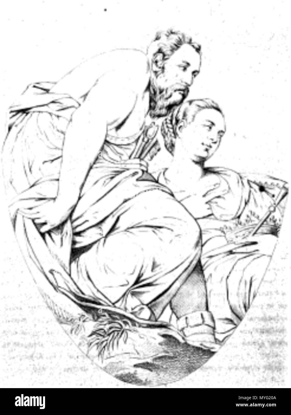 . Italiano : f. zanotto . 26 juillet 2014, 09:59:27. f. zanotto 210 Giano e giunone Banque D'Images