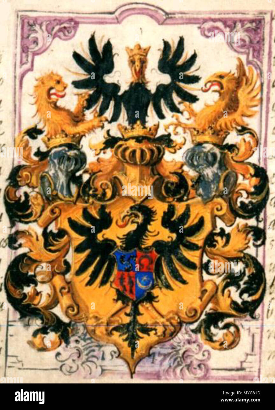 Herb 238 Radziwiłłow Banque D'Images