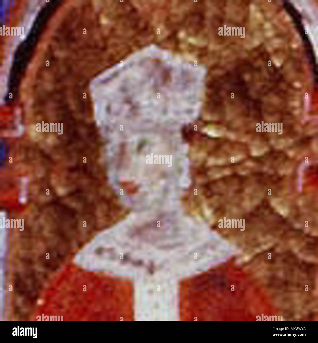 258 Innocent IV - Conseil de Lyon - 002r détail (rognée) Banque D'Images