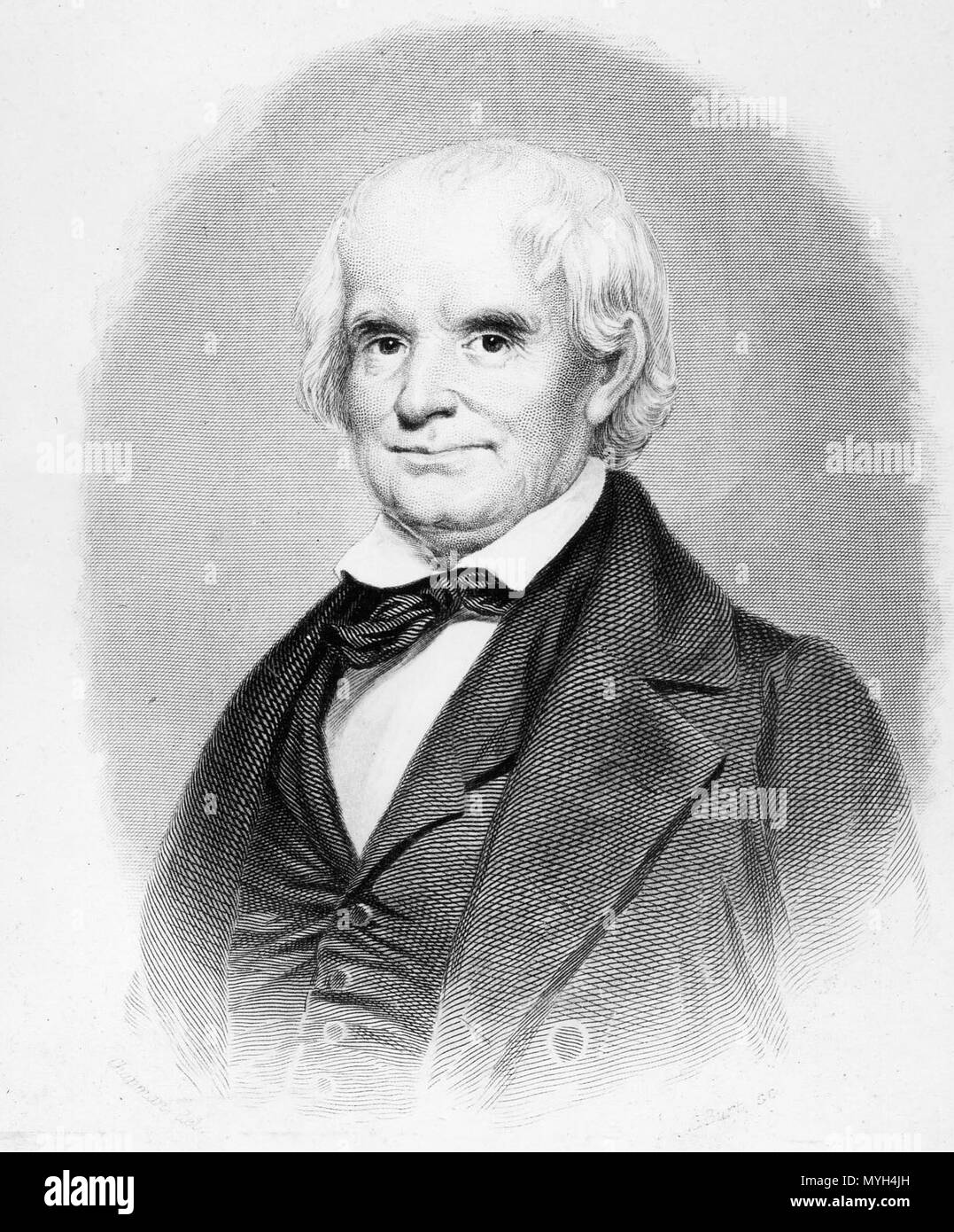 . Anglais : John Augustine Smith (1782 - 1865) . Date inconnue. 278 Inconnu John Augustine Smith Banque D'Images