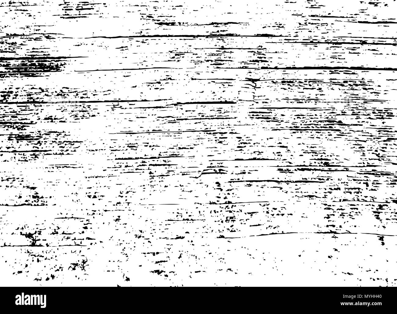 Vieux bois texture noir et blanc. Image vectorielle Illustration de Vecteur