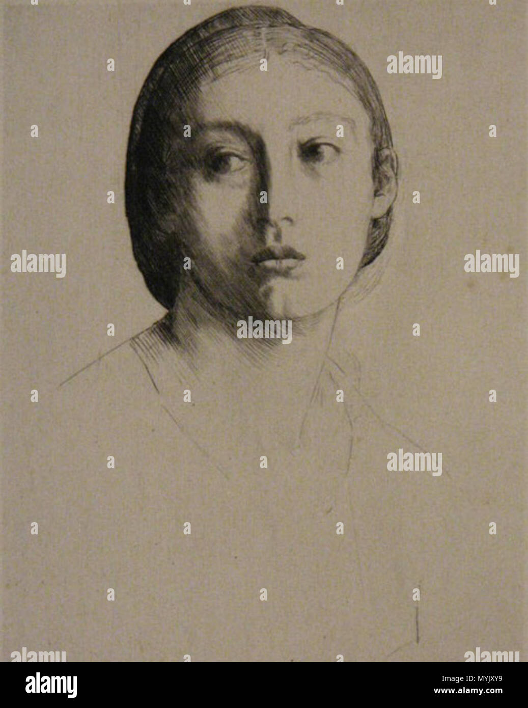 318 Legros - PoeticEcstasy Banque D'Images