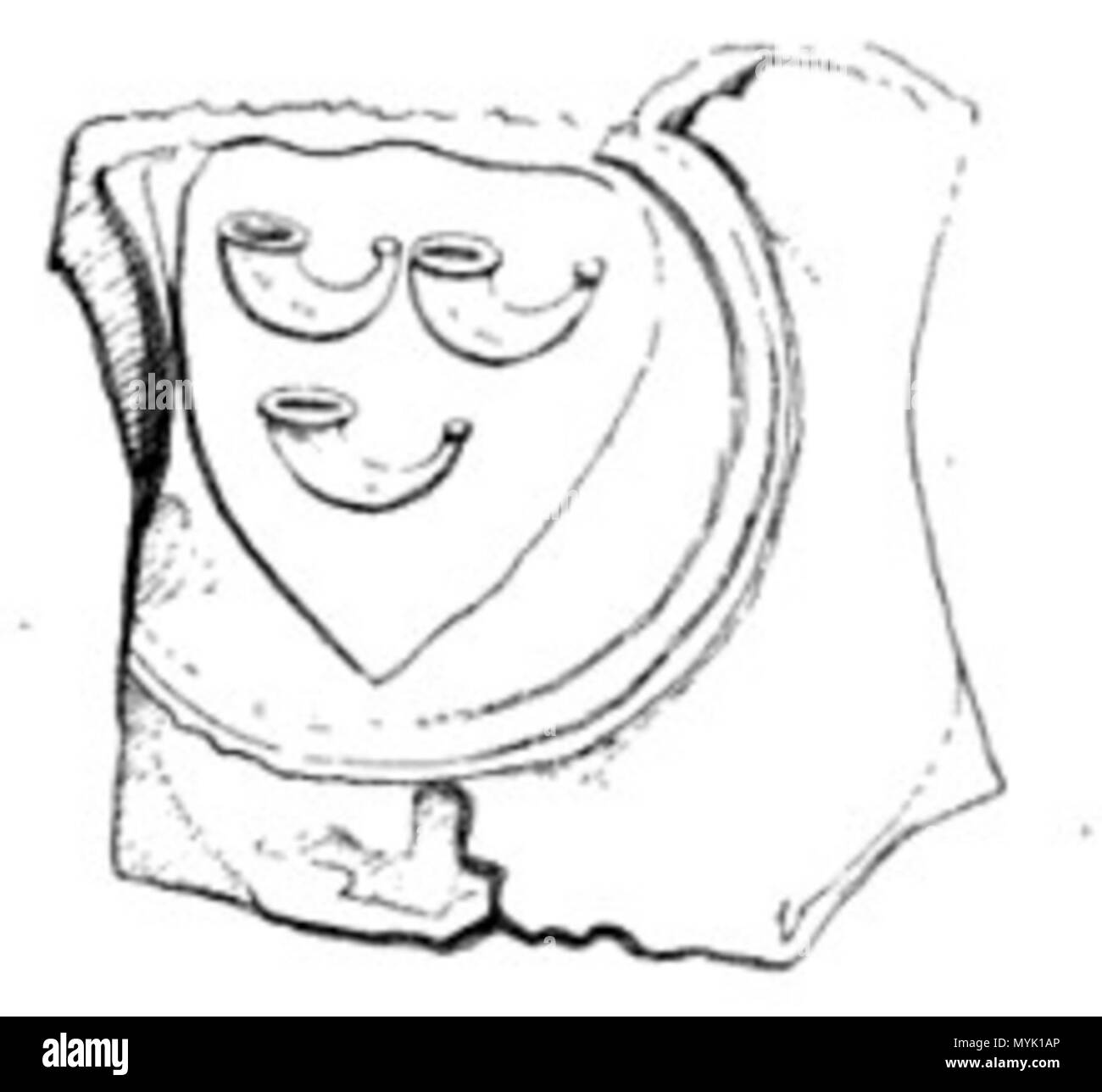 . Anglais : Comtes de Looz . 1849. Mathias Joseph Wolters 327 Looz2 Banque D'Images