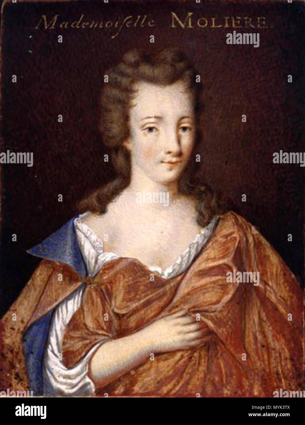 . English : Portrait de Mademoiselle Molière (Armande Béjart) . 31 juillet 2015. Mademoiselle molière inconnu 336 Banque D'Images
