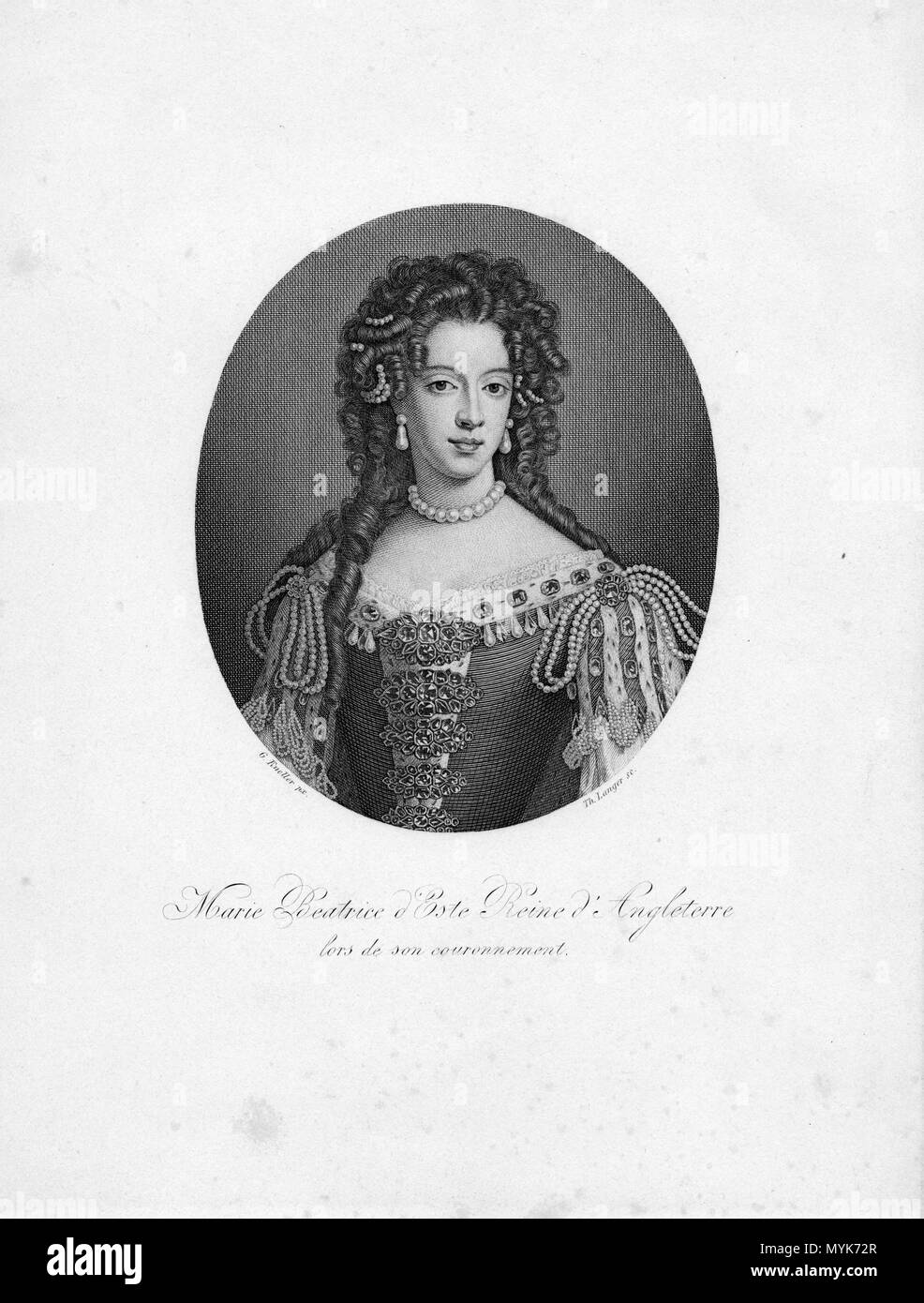 347 Marie de Modène Banque D'Images