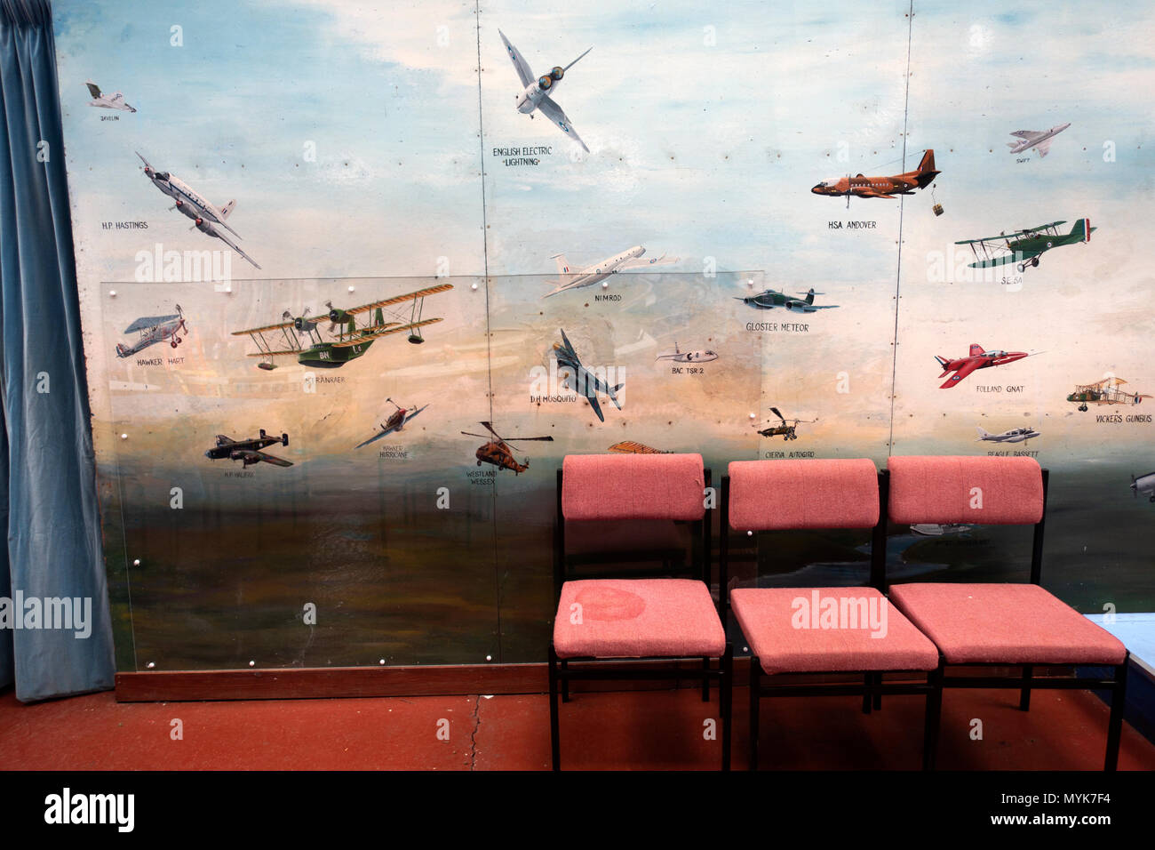 La Norfolk et Suffolk Aviation Museum, Flixton, Suffolk, UK. Banque D'Images