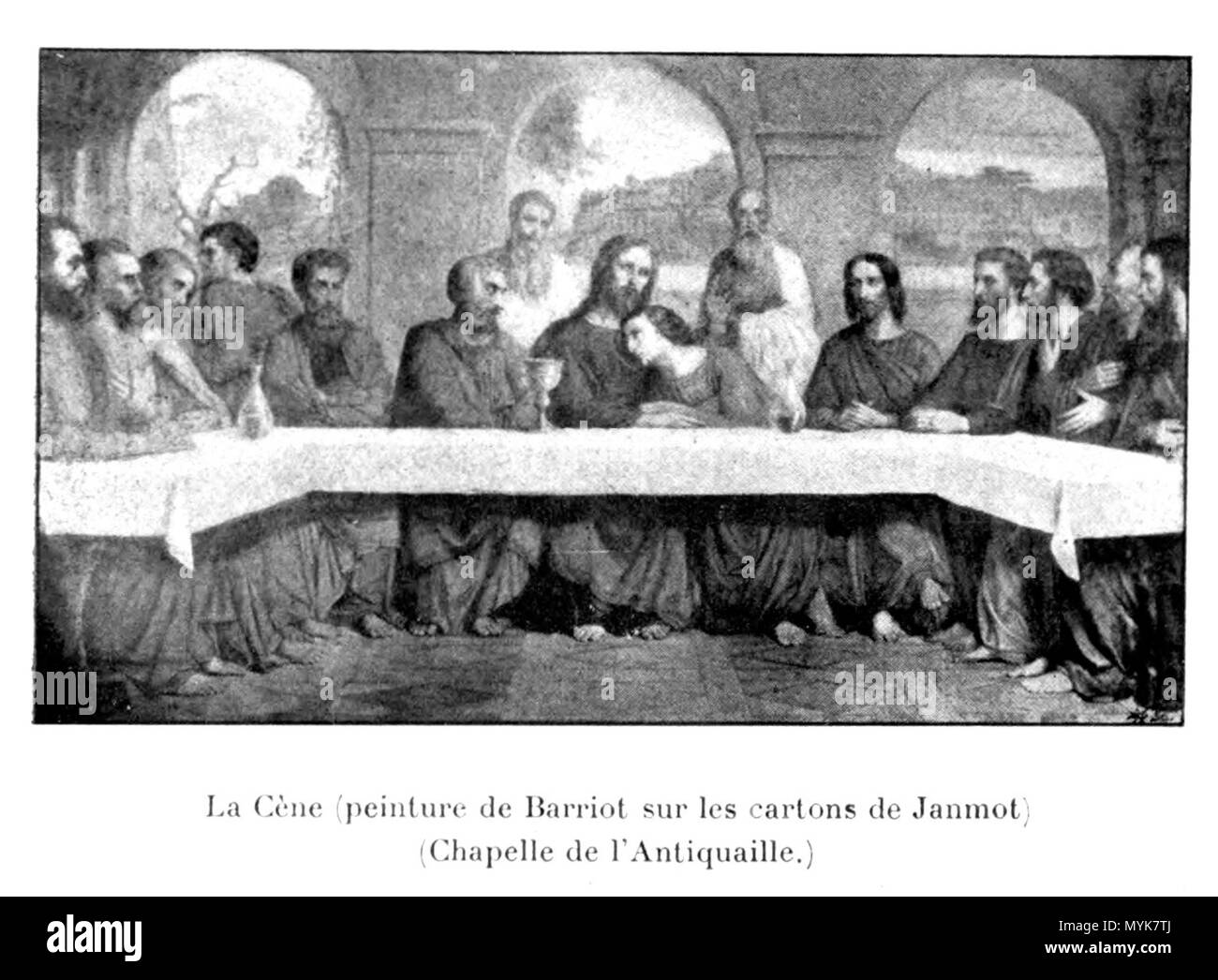 350 Martin - Histoire des églises et chapelles de Lyon, 1908, tome I 0282 Banque D'Images