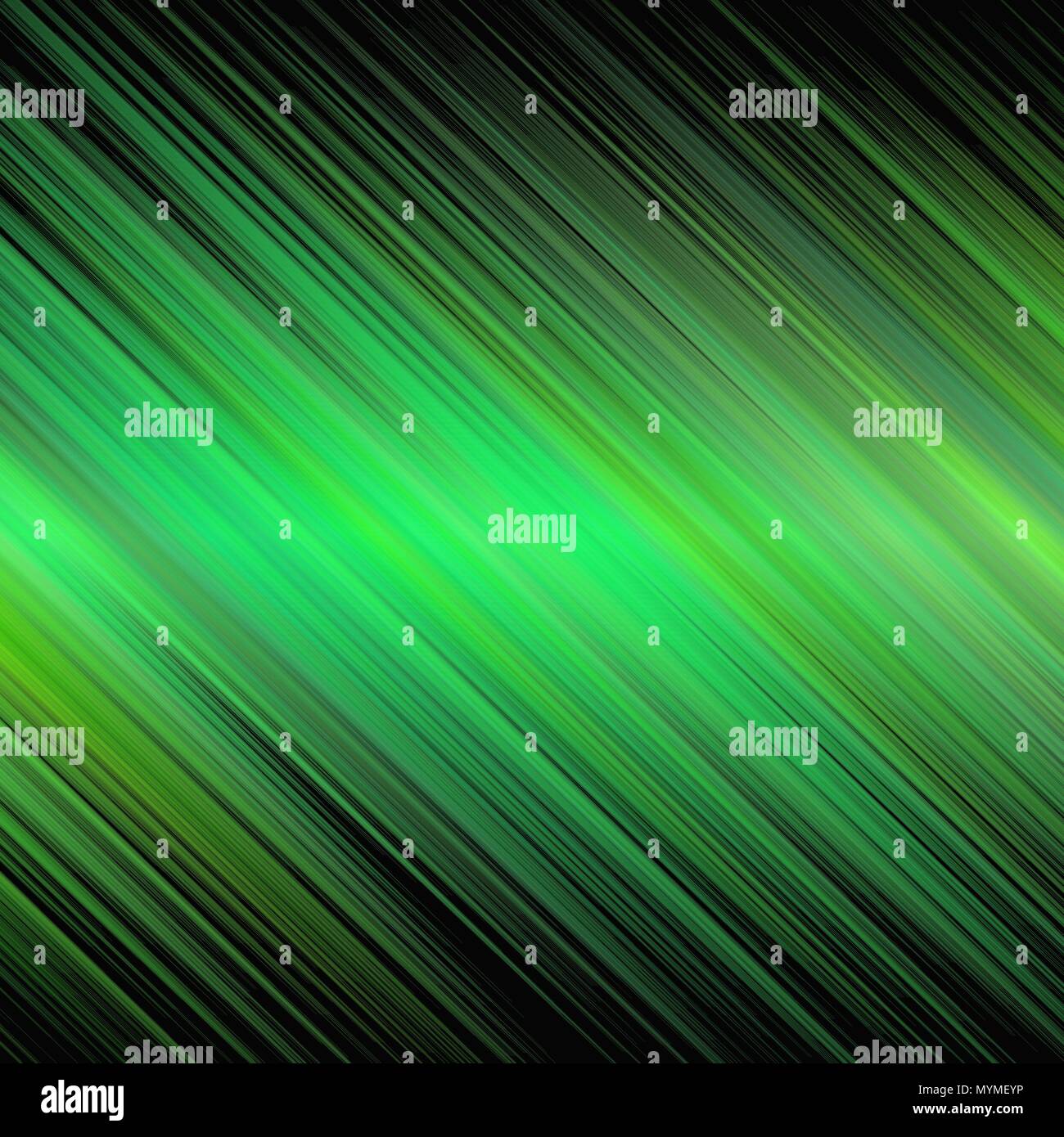 Fond vert brillant avec des rayures design angulaire Illustration de Vecteur