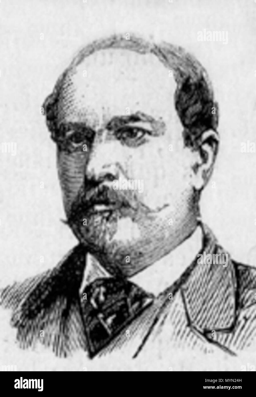 391 Henri de Nompère de Champagny (1831-1885) Banque D'Images