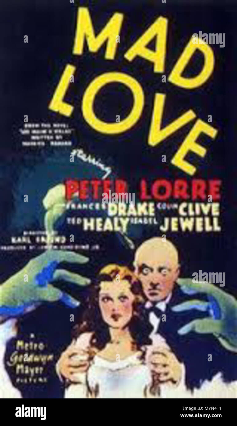 400 de l'Orlac Hände, 1924 Banque D'Images