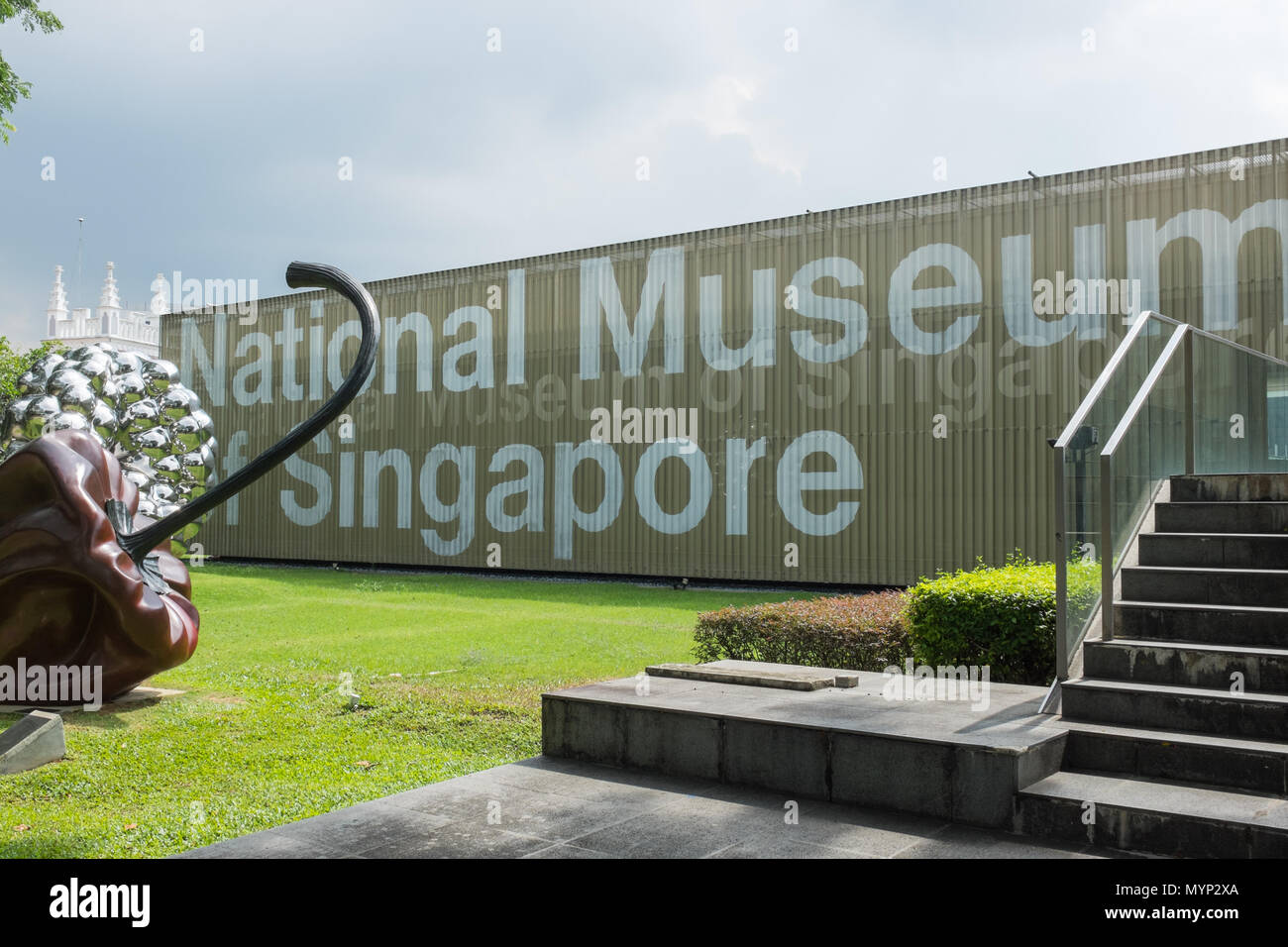 Le Musée National de Singapour, près de Fort Canning à Singapour Banque D'Images