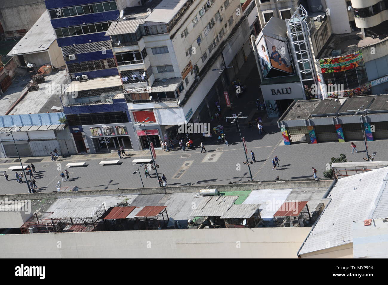 Caracas de Sabana Grande. Balu dans Sabana Grande. En 2018. Marcos Kirschstein y Vicente Quintero Banque D'Images