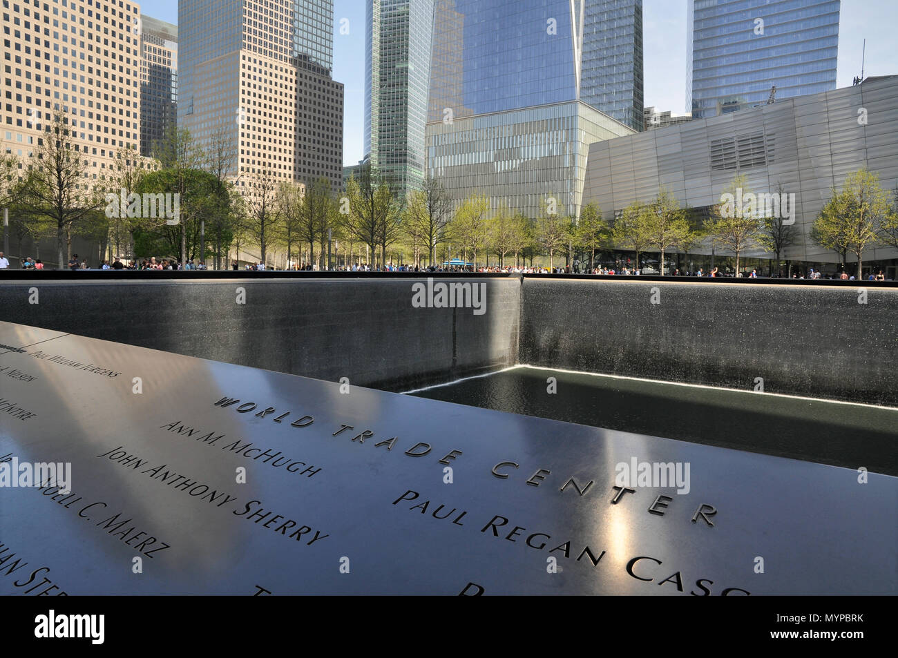 World Trade Center memorial Banque D'Images