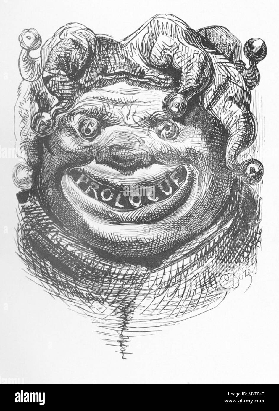 . Anglais : Illustration de Gustave Doré. 27 février 2016. Gustave Dore 439 Prologue Je Banque D'Images