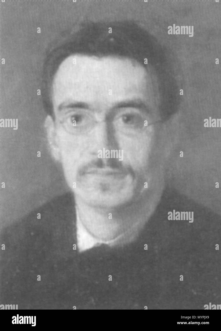 . Anglais : Peinture à l'huile de Rudolf Steiner, Anthroposophist Autrichien, 1861-1925, par Otto Fröhlich, 1892 . 1892. Otto Froehlich 464 1892 Rudolf Steiner Banque D'Images