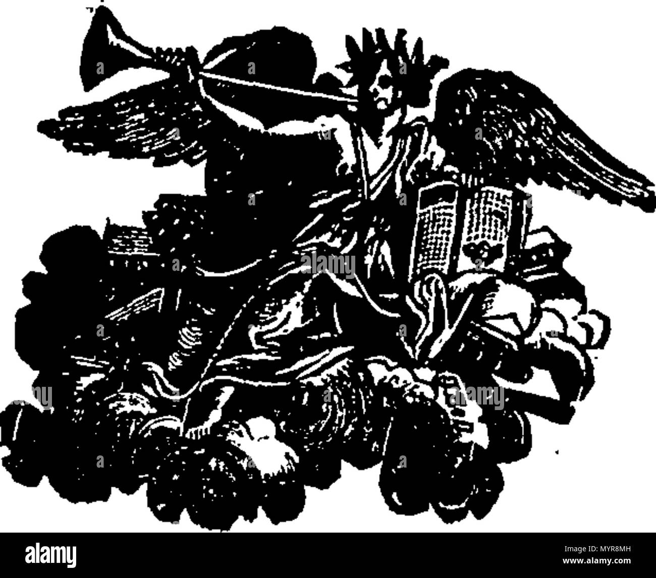 . Anglais : fleuron de livre : Un essai sur l'oeconomie animale. Ainsi que les observations sur la petite vérole. Par J. Helvetius, M. D. Médecin d'ordinaire pour le Roi de France, Inspecteur Général des hôpitaux en Flandre, et membre de l'Académie Royale des Sciences. Traduit de l'anglais. 323 Un essai sur l'oeconomie animale Fleuron T112336-3 Banque D'Images