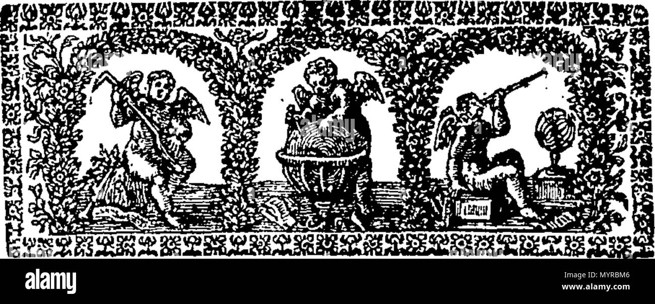 . Anglais : fleuron de livre : Un expostulatory épître à Sir Richard Steele lors du décès de M. Addison. Par une dame. 334 Une expostulatory épître à Sir Richard Steele lors du décès de M. Addison. Par une dame. Fleuron N007949-3 Banque D'Images