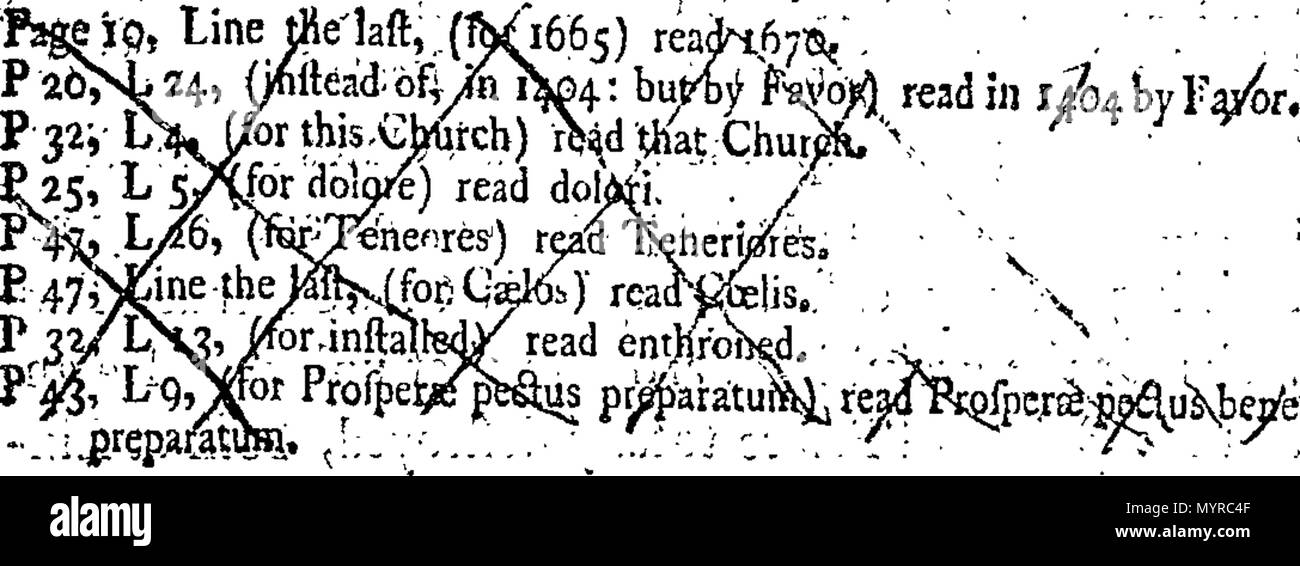 . Anglais : fleuron de livre : Un compte rendu historique des antiquités dans l'église cathédrale de Sainte Marie, Lincoln. De Guillaume de Malmsbury abrégées, Matthieu Paris, prince, Sir William Dugdale, Rapin, évêque Sanderson, et plusieurs autres auteurs dans le manuscrit. Compilées pour satisfaire les curieux de l'inspecteur ce magnifique tas de bâtiment. 336 Un compte rendu historique des antiquités dans l'église cathédrale de St Fleuron T036296-2 Banque D'Images