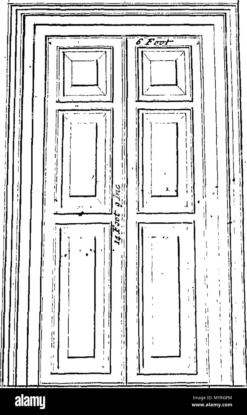 . Anglais : Fleuron du livre : l'Architecture d'Andrea Palladio, dans quatre livres contenant une dissertation sur les cinq ordres & vous la plupart des observations nécessaires relatives à tous les types de bâtiment. ... L'ensemble contenant 226 plaques de cuivre folio revis avait soigneusement et redelineated par Edwd. Hoppus ... 356 l'Architecture d'Andrea Palladio Fleuron T150562-52 Banque D'Images