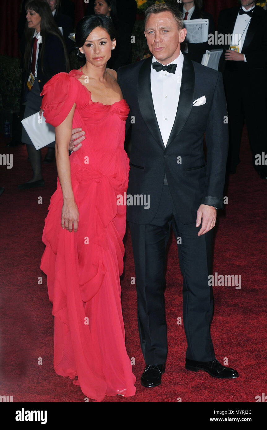Daniel Craig et épouse- était âgé de 81 Oscars Awards au Kodak Theatre de Los Angeles.CraigDaniel_114 cas à Hollywood Life - Californie, Red Carpet Event, USA, Cinéma, Célébrités, photographie, Bestof, Arts, Culture et divertissement, Célébrités, Mode de vie meilleure, Hollywood, événement dans la vie d'Hollywood, Californie - Tapis rouge et en coulisses, musique, célébrités, Topix en couple, en famille (mari et femme) et les enfants - les enfants, frères et sœurs, tsuni@Gamma-USA.com Tsuni enquête de crédit / USA, 2006 à 2009 Banque D'Images