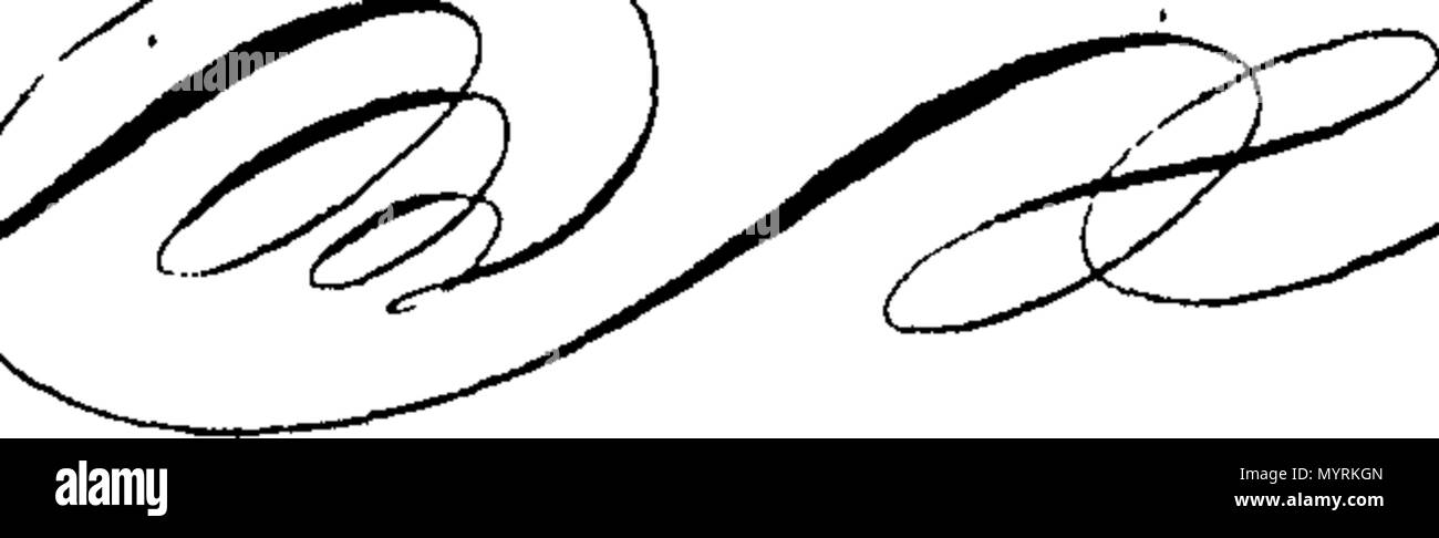 . Anglais : fleuron de livre : Un essai sur l'écriture. Partie 1. Où la main courante est facile à ceux qui écrivent indifféremment. Avec la variété de détourner ainsi que des exemples instructifs en vers. Par M. Grainger, à la main et un stylo, l'angle de l'ancienne Round-Court, dans le Strand, London. 327 Un essai sur l'écriture Fleuron T117311-24 Banque D'Images