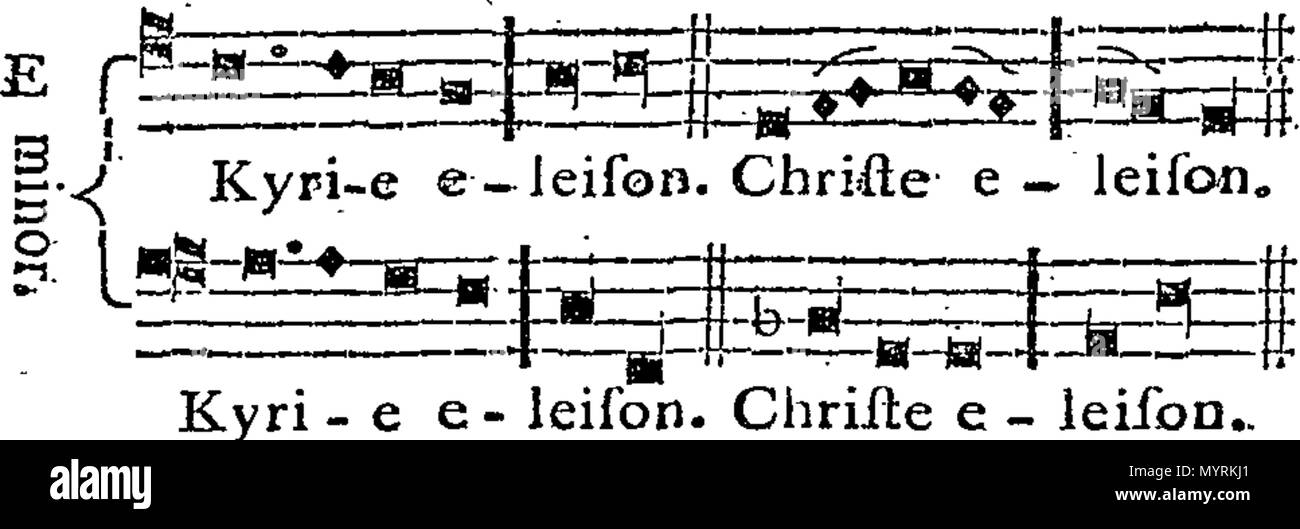 . Anglais : fleuron de livre : un essai ou d'instructions pour l'église d'apprentissage du chant clair. À laquelle sont ajoutés, divers cantiques, hymnes nationaux, litanies, le Te Deum, Domine pour le Roi, Tantum Ergo, et des motets à l'Exposition, bénédiction du Saint Sacrement, &c. &C. Avec approbation. 327 d'une dissertation ou d'instructions pour l'église d'apprentissage chant brut Fleuron T121061-39 Banque D'Images