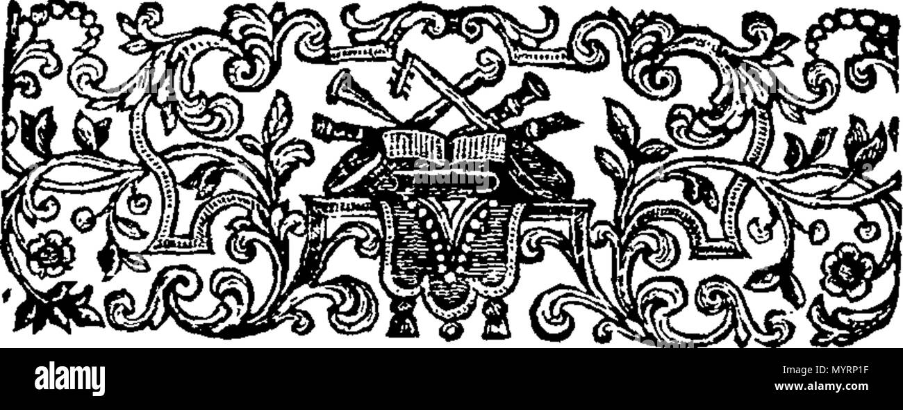 . Anglais : fleuron de livre : Un compte rendu historique de la grande révolution qui avait dans l'republick des Provinces unies en 1747. Avec la généalogie des différentes branches de la Sérénissime Maison de Nassau. Et une explication de l'intention à l'invasion de la Flandre néerlandaise par les troupes françaises, qui a donné l'occasion de l'élection d'un Statholder. Par M. Rousset. 336 Un compte rendu historique de la grande révolution qui avait dans l'republick des Provinces unies en 1747 Fleuron N002293-5 Banque D'Images