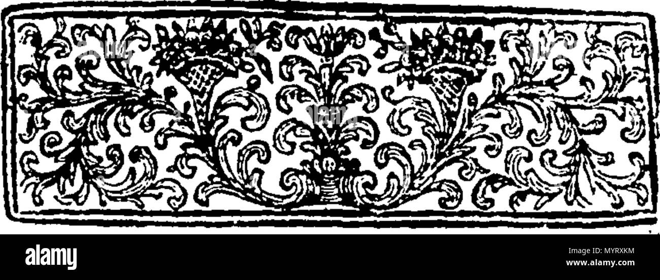 . Anglais : fleuron de livre : Un essai d'introduction sur le dessin. Avec la nature et la beauté des lumières et des ombres. Coupes et adapté pour le jeune praticien, à la manière des plus grands maîtres. Par George Bickham, Junior, graveur. 351 essai sur l'introduction d'un encombrement Fleuron N001510-3 Banque D'Images