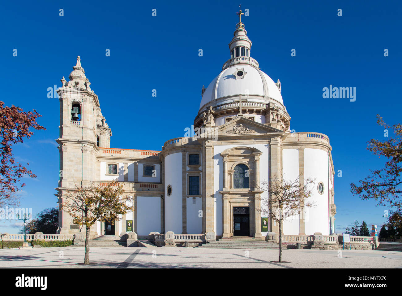 Santuário Nossa Senhora do Sameiro Braga Portugal [Sanctuaire de Notre-Dame de Sameiro] Banque D'Images