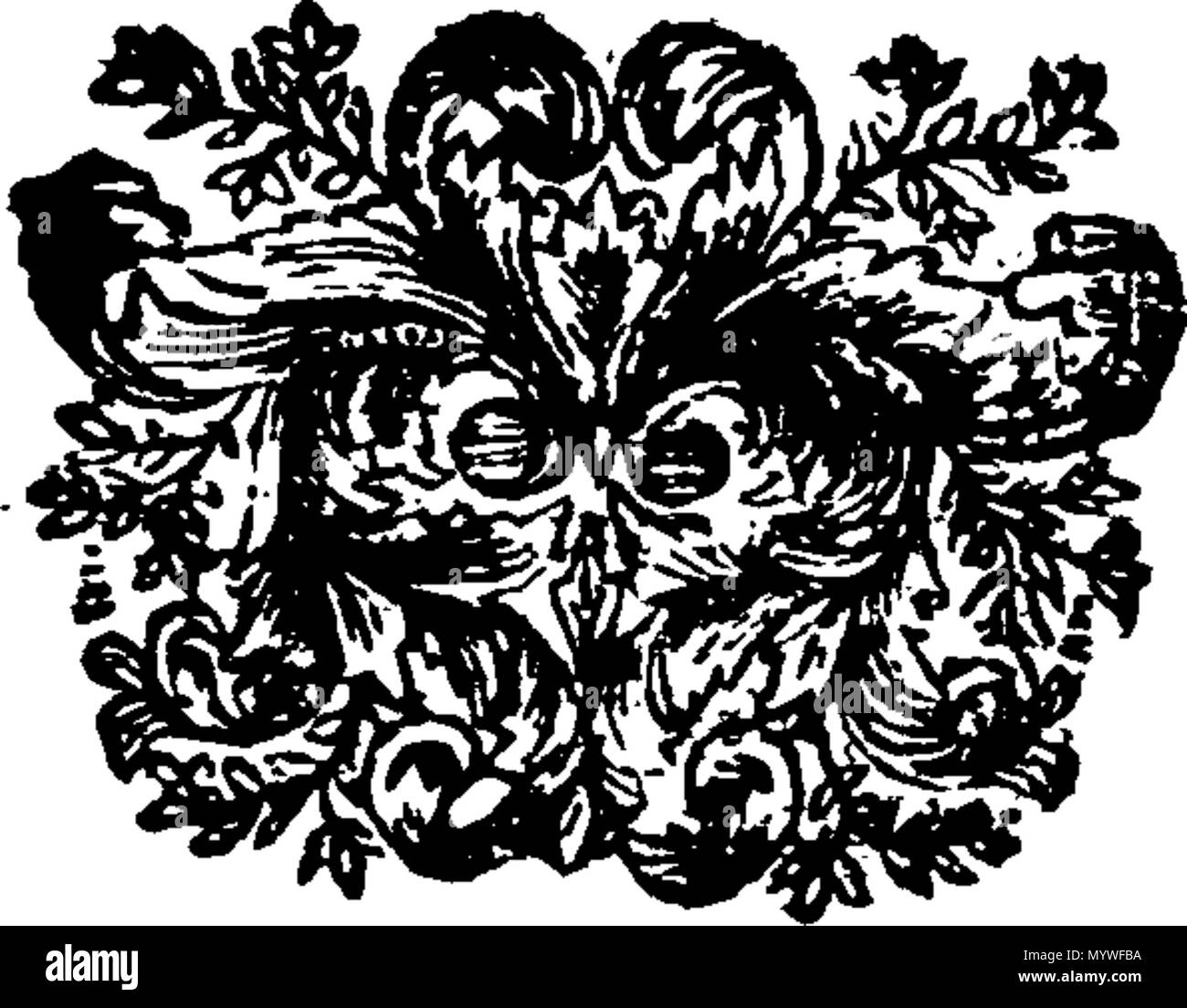 . Anglais : Fleuron du livre : l'annexe de la collections historiques, concernant la réussite de l'Evangile. Par le compilateur de dit collections. 373 Appendice de la collections historiques, concernant la réussite de l'Evangile Fleuron N016315-2 Banque D'Images