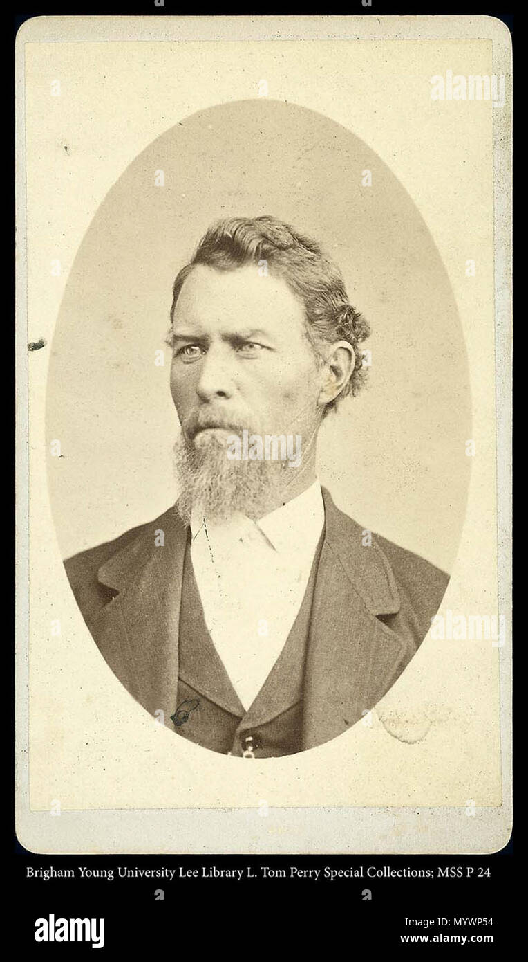 N° d'appel : MSS P24 Case 2 8 Dossier . Portrait buste homme Stern. Entre vers 1875 et vers 1883 1219 MSS P 24 B2 F8 Banque D'Images