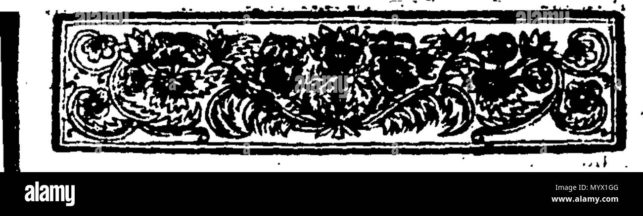 . Anglais : Fleuron du livre : Arithmetick jeu faite easie, selon la nouvelle méthode pratique et enseigne aujourd'hui à Londres. Où les règles de l'art nécessaires qui sont brièvement expliquées, et illustrées par des exemples familiers tels que la capacité peut convenir plus vils, s'ils désirent apprendre. Pour ce qui est ajouté, un bref traité des fractions décimales, avec des tables, et des exemples Compleat, démontrant la même. L'existe plus comme dans tout autre traité de cette nature. Par John Copeland, Writing-Master. 378 Arithmetick jeu faite easie, selon la nouvelle méthode pratique et enseigne aujourd'hui à Londres Fleuron T Banque D'Images