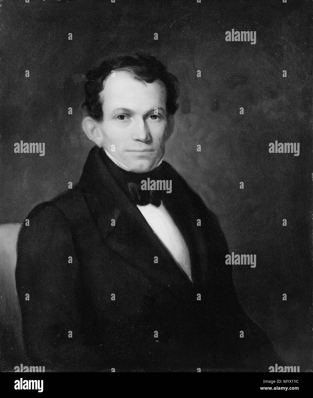 . Portrait de Jonathan Sturges . 1840 environ 382 Asher Brown Durand - Jonathan Sturges Banque D'Images