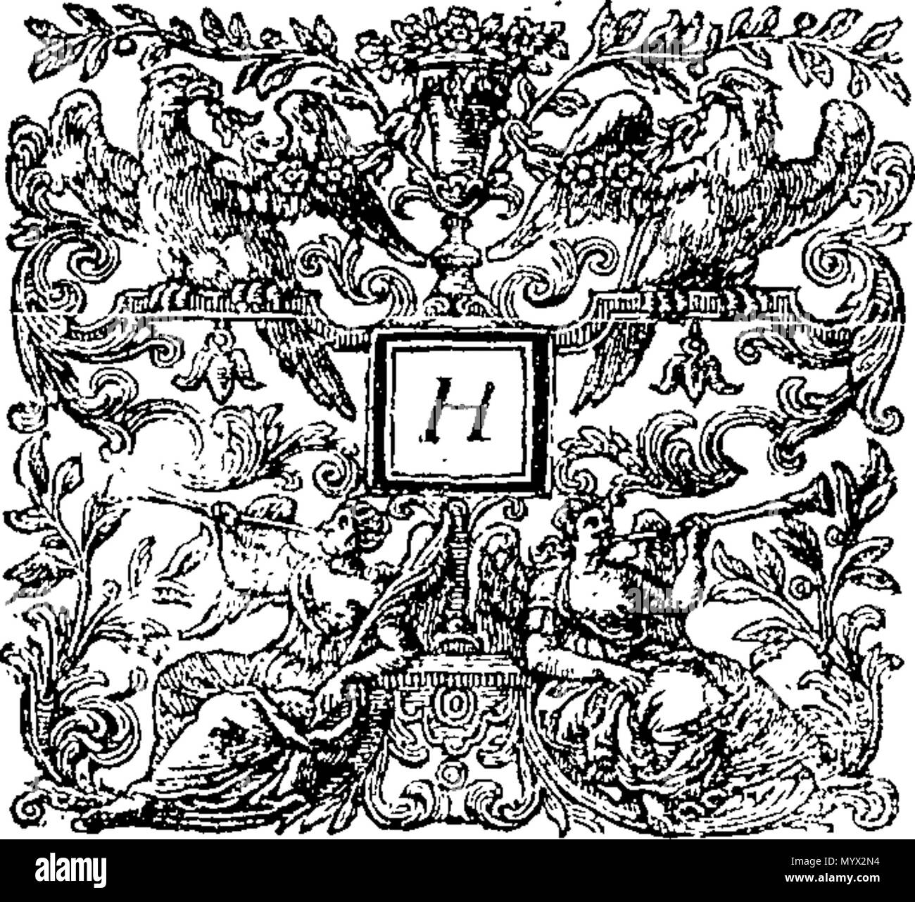 . Anglais : Fleuron du livre : à la cour de St James's, le 22 septembre, 1714. L'heure actuelle, les Rois Très Excellente Majesté en conseil. 384 à la cour de St Fleuron T225720-1 Banque D'Images