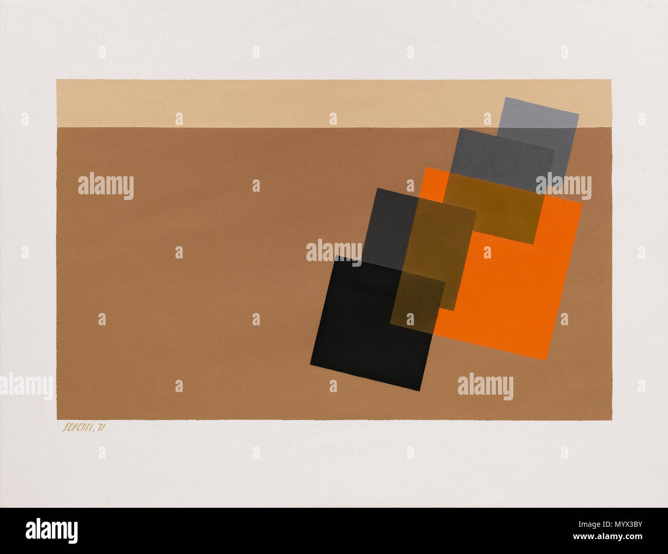. Anglais : UNTITLED Sepheri signé et daté. 71 Huile sur toile 63 par 48 cm. ; 24 7/8 par 18 7/8 in. PROVENANCE Galerie Litho, Téhéran Collection de la famille Moghtader, Téhéran de là, par l'Ascendance . 1971. Sohrab Sepehri (1928-1980), peintre iranien Description poète et écrivain Date de naissance/décès 7 Octobre 1928 21 avril 1980 Lieu de naissance/décès Kashan Téhéran Téhéran Iran (lieu de travail) le contrôle d'autorité : Q469991 : VIAF 41851171 ISNI : 0000 0001 0891 0226 RCAC : n80002910 GND : 119026546 028276809 1 WorldCat SUDOC : Sohrab Sepehri par Sans titre (5) Banque D'Images