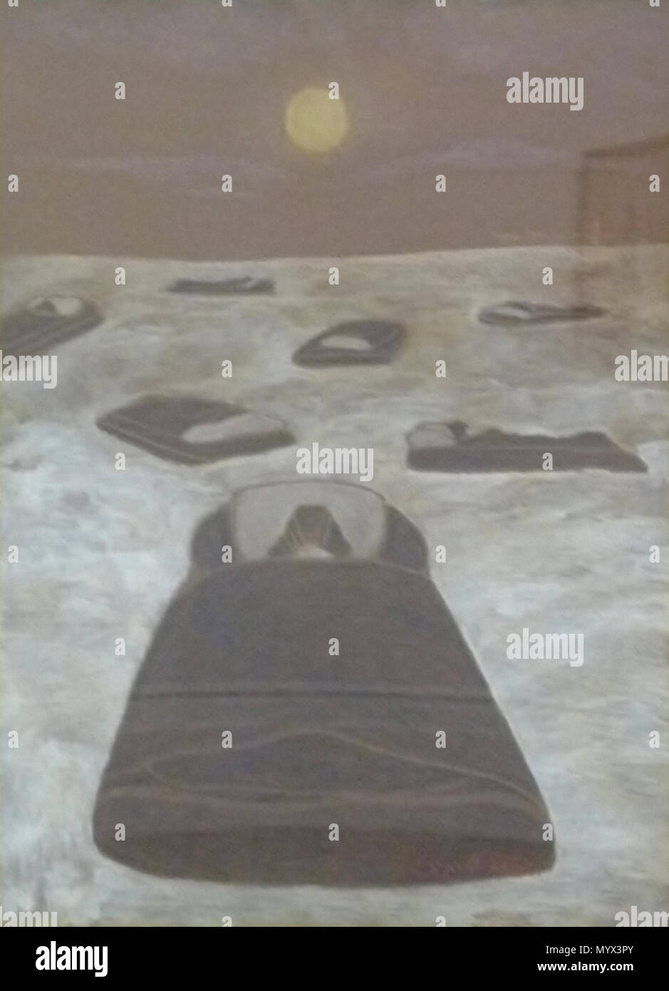 67 Léon Spilliaert (1917) - Serres chaudes II Banque D'Images