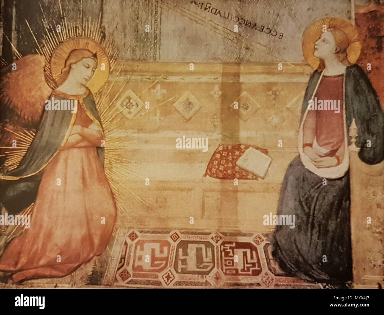 . 2 janvier 2018, 23:04:19. Unknwon peintre. 10 Dans Annunziation Santissima Annunziata Banque D'Images