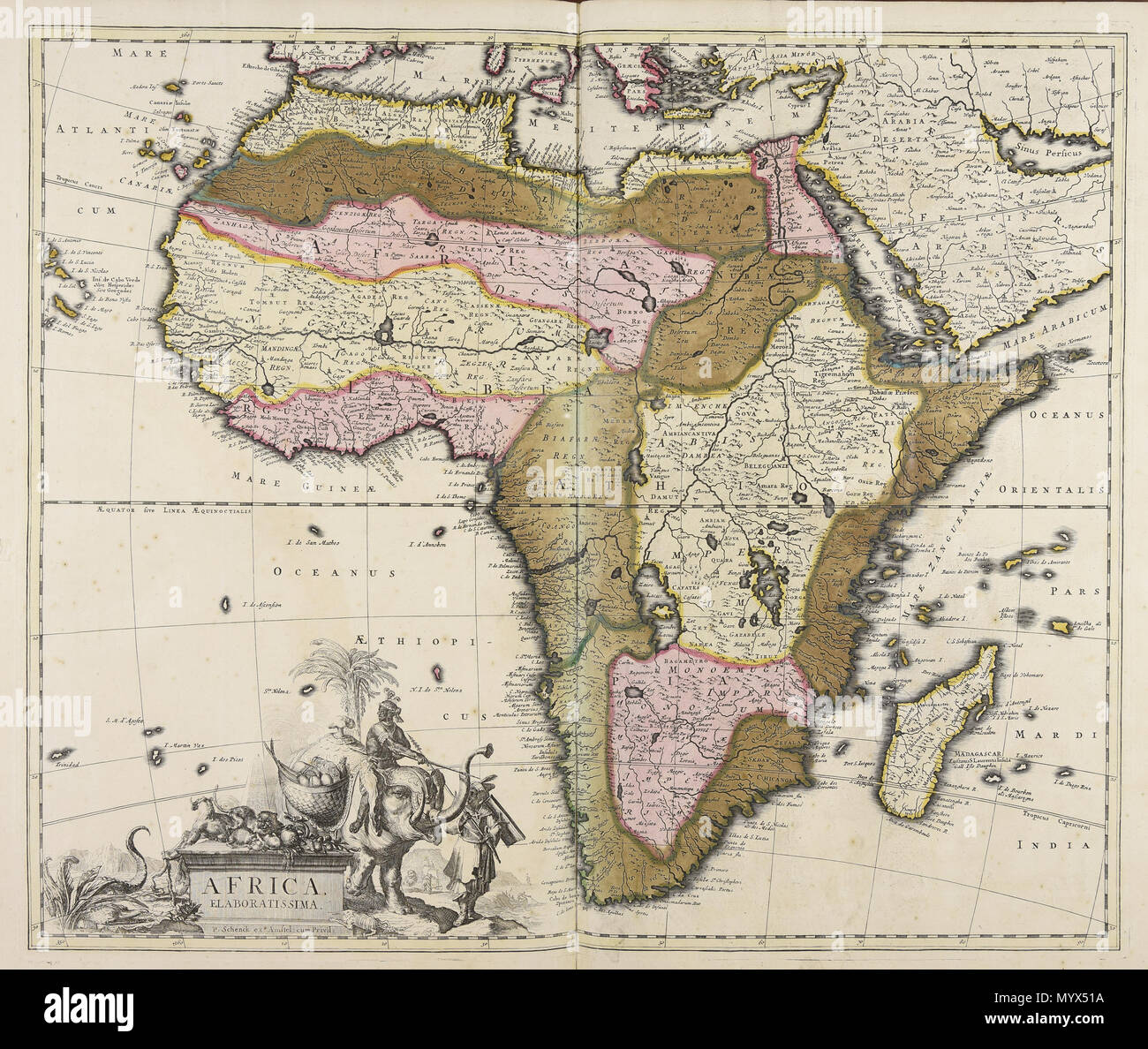 BCTN GG 1 à un 4-0072.tif . Elaboratissima Afrique. 170- ( ?). Peter Schenk l'Ancien (1660-1718) Noms alternatifs Petrus Schenck (I), Pieter Schenck (I), Petrus Schenk (I) Description de l'éditeur et graveur néerlandais Date de naissance/décès 26 décembre 1660 (baptisé) 1711 Lieu de naissance/décès Elberfeld Leipzig Lieu de travail Amsterdam, Rotterdam contrôle d'autorité : Q78163 : VIAF 87245200 ISNI : 0000 0001 1682 407X ULAN : 500008827 RCAC : n96109832 36409973 271 ALN : WorldCat Afrique elaboratissima CBT - 6625365 Banque D'Images
