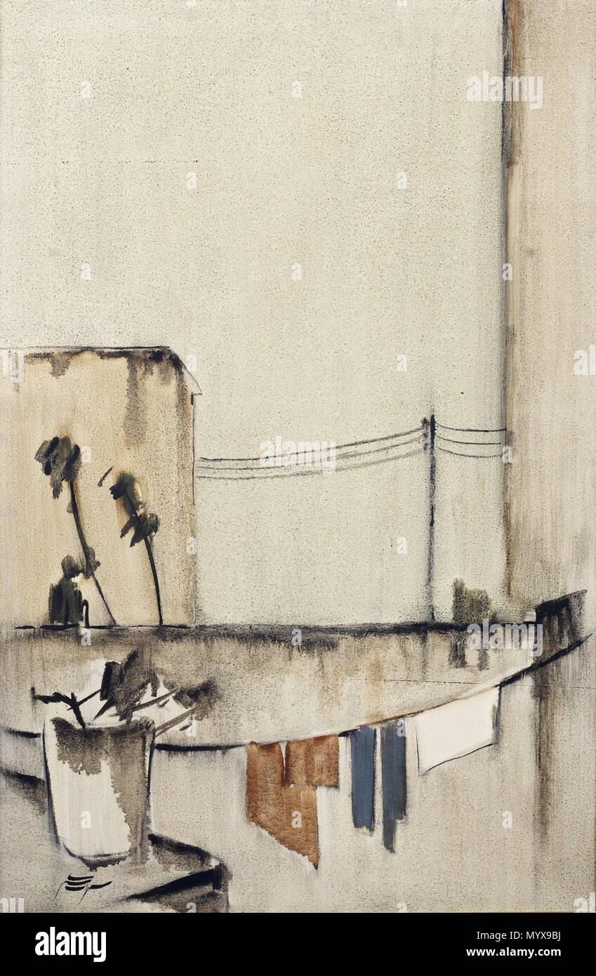 . Anglais : Huile sur toile, encadré "ohrab siged Sepehri' en farsi (en bas à gauche), au début des années 1970 crée environ 120 x 80cm (47 1/4 x 31 1/2''). Propriété Notes de la collection du Dr Ehsan Yarshater, vendus au profit de l'Encyclopédie Iranica . vers le début des années 70. Sohrab Sepehri (1928-1980), peintre iranien Description poète et écrivain Date de naissance/décès 7 Octobre 1928 21 avril 1980 Lieu de naissance/décès Kashan Téhéran Téhéran Iran (lieu de travail) le contrôle d'autorité : Q469991 : VIAF ?41851171 ISNI : ?0000 0001 0891 0226 RCAC : ?n80002910 GND : ?119026546 028276809 WorldCat SUDOC : ?1 Les Han Banque D'Images