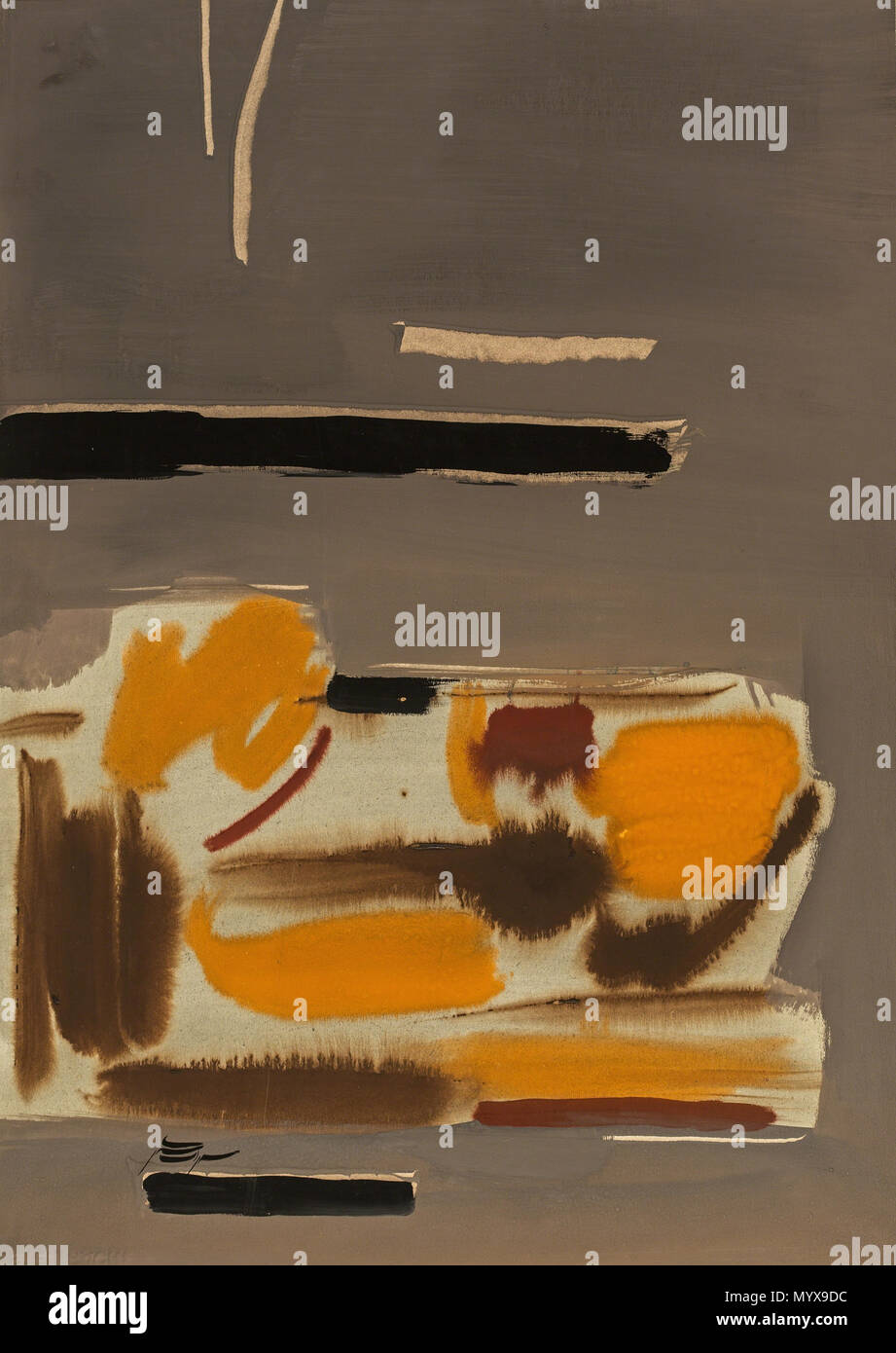 . Anglais : Sans titre, 1959-1963 Huile et gouache sur papier 27 1/5 × 19 × 69 3/10 in ; 49 cm . Entre 1959 et 1963. Sohrab Sepehri (1928-1980), peintre iranien Description poète et écrivain Date de naissance/décès 7 Octobre 1928 21 avril 1980 Lieu de naissance/décès Kashan Téhéran Téhéran Iran (lieu de travail) le contrôle d'autorité : Q469991 : VIAF ?41851171 ISNI : ?0000 0001 0891 0226 RCAC : ?n80002910 GND : ?119026546 028276809 WorldCat SUDOC : ?1 Untitled par Sohrab Sepehri (40) Banque D'Images